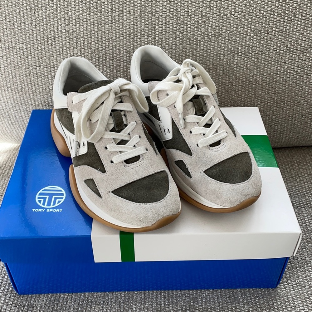 Tory Burch- TorySport Bubble Lace Up Sneakers